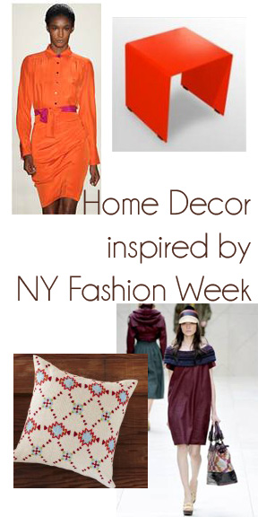 Use New Year Fashion Week to Inspire your Home Decor | Genpink