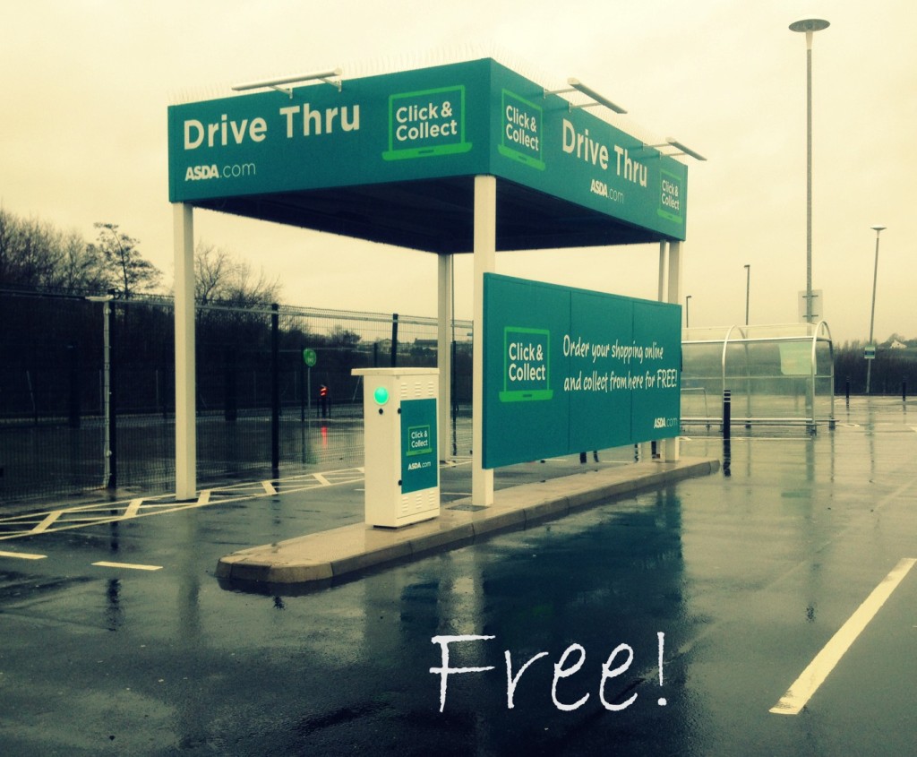 Drive-thru ASDA grocery in Ireland // A healthy, family friendly meal for under £10? #shop, #cbias