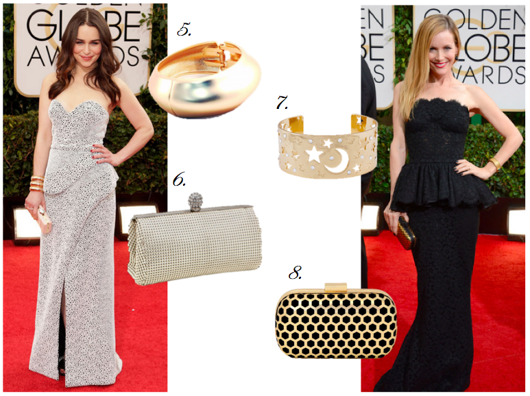 Golden Globes Fashion copycats for less