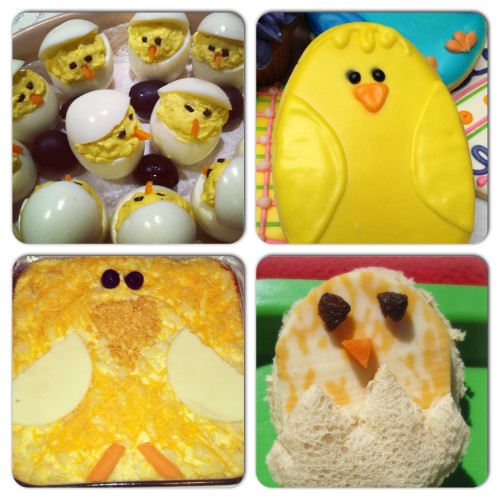 Easter Chick-themed Eats for the Change-O-Phobe// GenPink