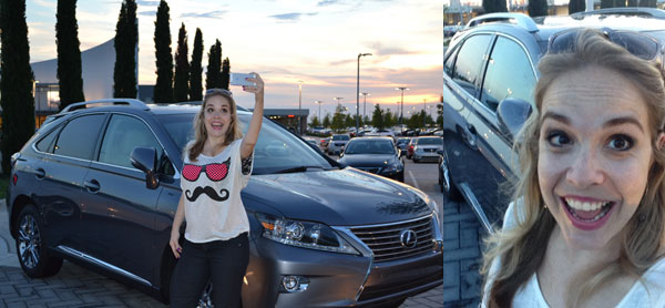 Fashionista's Guide to the Perfect New Car Pic + #NewCarFace Contest from Cars.com