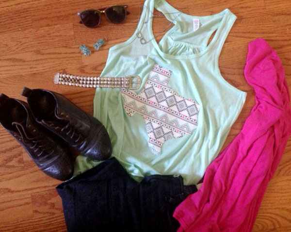 Travel Essentials :: Texas Tank from KatyDid Collection // Genpink