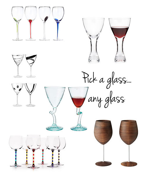 Cheeseboard & Wine Adventures at Home // UncommonGoods Wine Glasses
