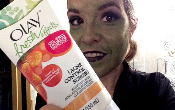 Halloween Makeup Look {times two} + Olay Fresh Effects