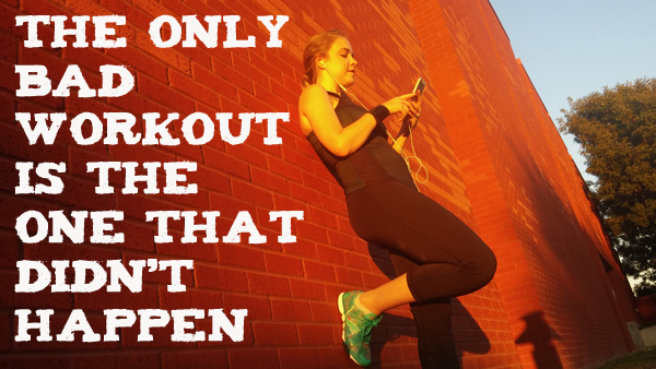 QOTD: The only bad workout, is the one that didn't happen. | PUMA #ForeverFaster @Genpink