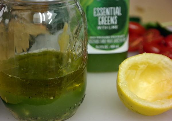 Make your own salad dressing with any of the Evolution Fresh juices