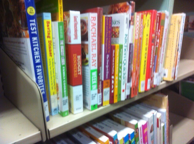 Money-saving tip: Checking Out Cookbooks from the Library!