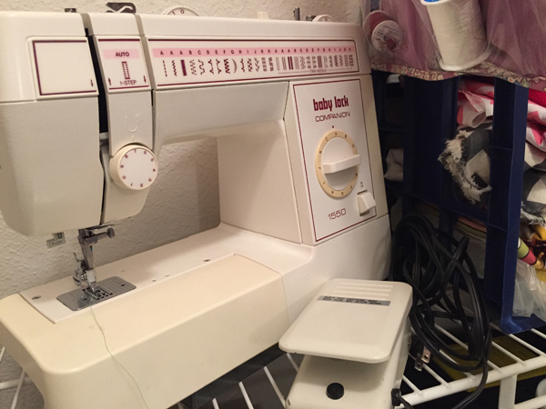 A Sewing Nook: finding crafting space in a small apartment