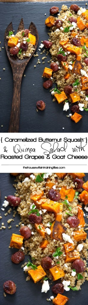 Butternut Squash Quinoa Salad | Fresh Fall Recipes to Keep You Cozy