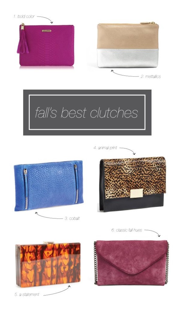 The Perfect Clutches | Fall Fashion Favs to Keep You in Style