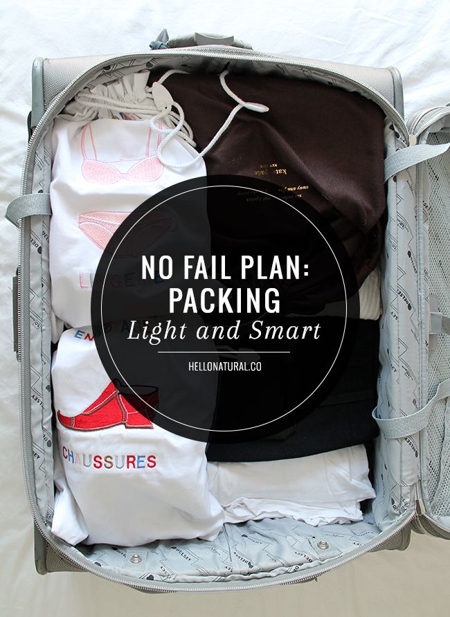 Packing Light || Travel Tips: Satisfy Your Travel Bug
