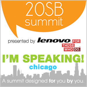 Genpink speaking at 20SB Summit // Chicago