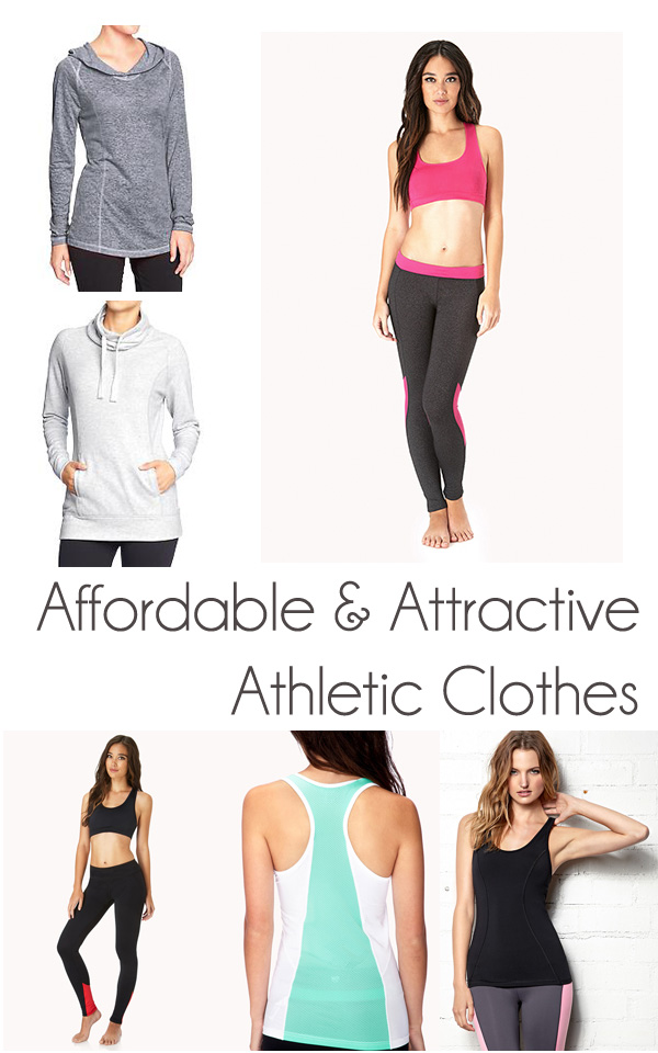 Affordable and Attractive Athletic clothes