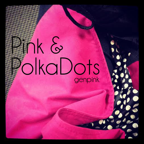 OOTD: Pink + Polka Dots | Genpink