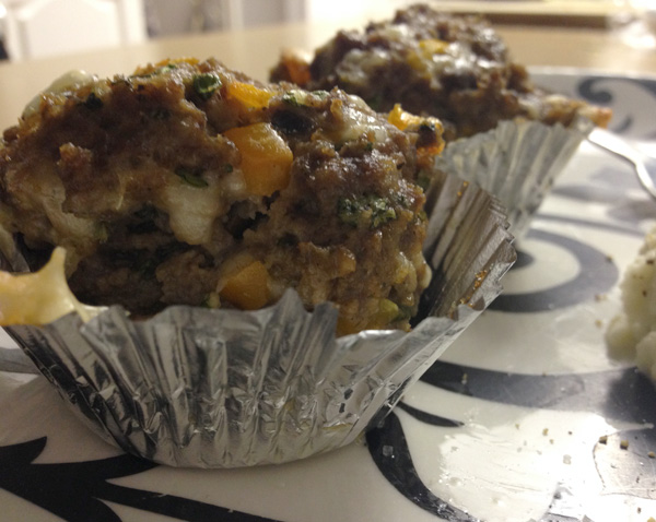 Clean Out Your Fridge Muffin-Tin Meatloaf with Progresso Recipe Starters