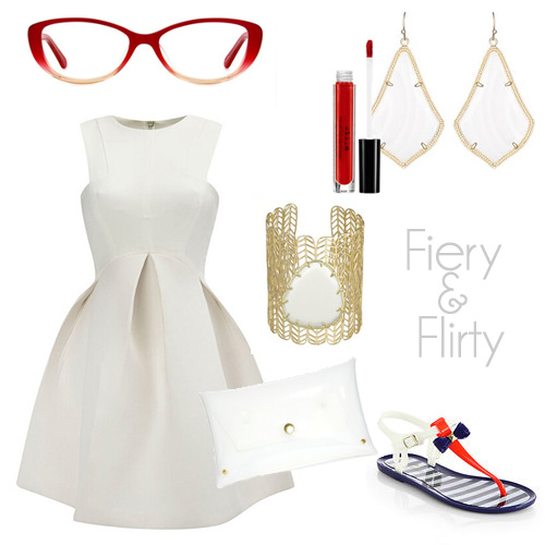 Kate Spade NY Glasses + outfit // Genpink